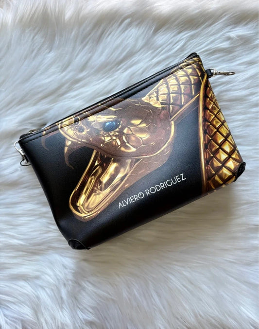 Diva Bag Gold Snake - Alviero Rodriguez