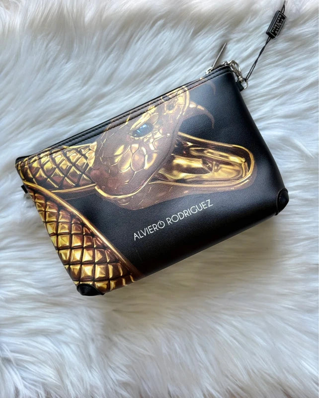 Diva Bag Gold Snake - Alviero Rodriguez
