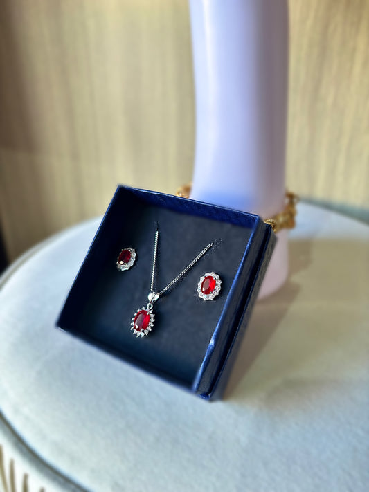 Parure Collana e Orecchini