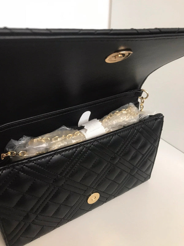 Quilted bag nera - Love Moschino